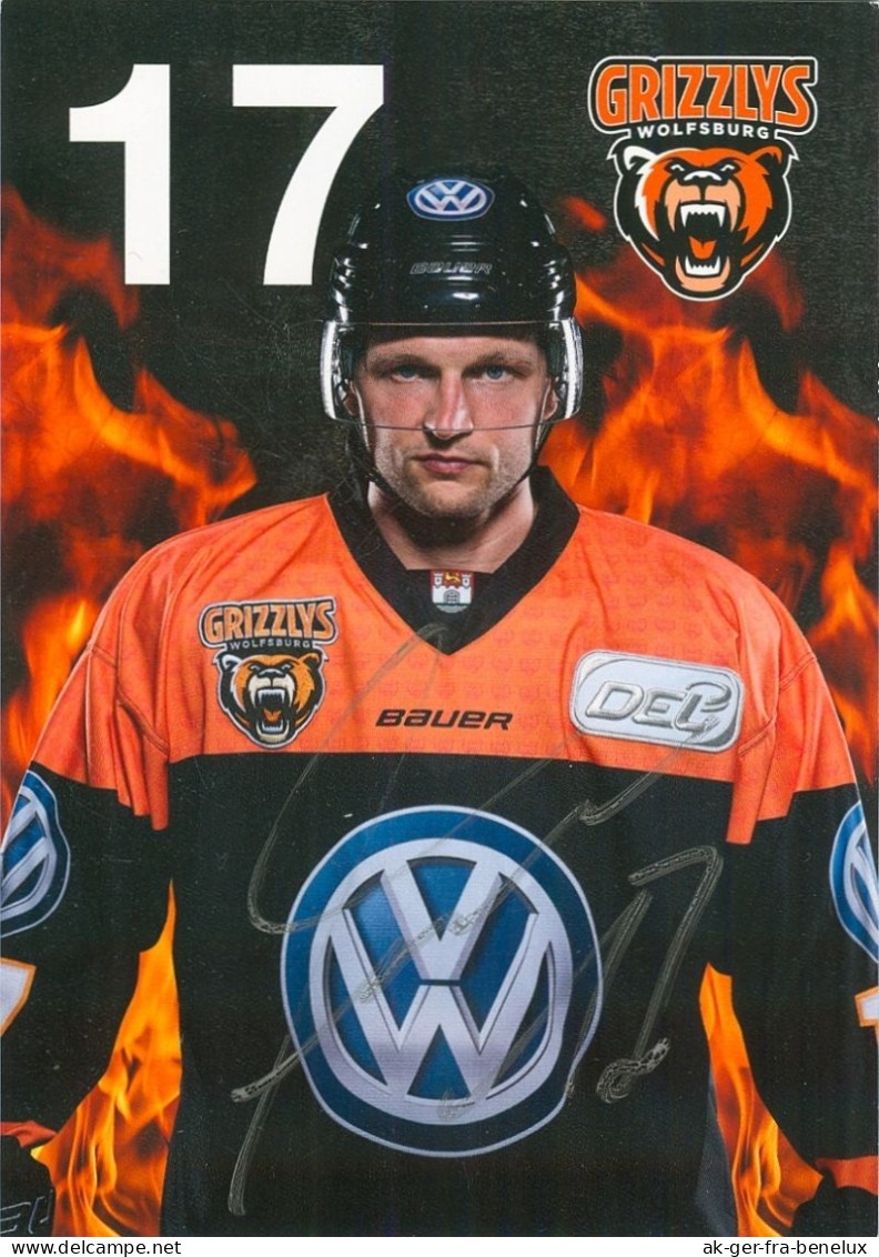 Autogramm Eishockey AK Sebastian Furchner Grizzlys Wolfsburg 18-19 ESV Kaufbeuren Bremerhaven Kölner EC ESV Kaufbeuren - Invierno