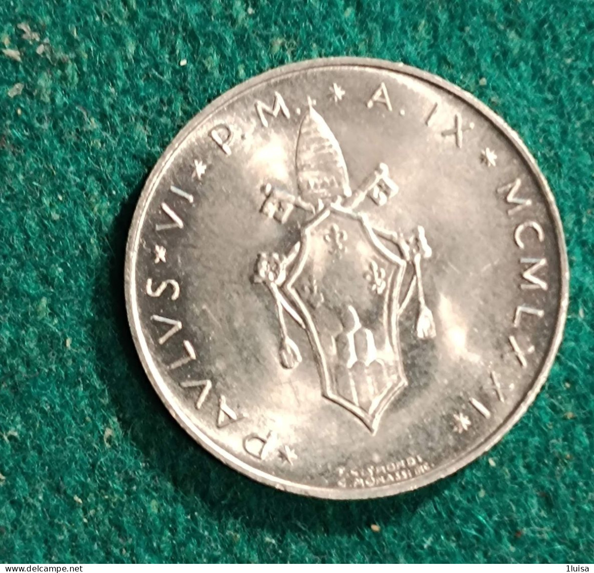 Vaticano 5 Lire 1971 - Vaticaanstad