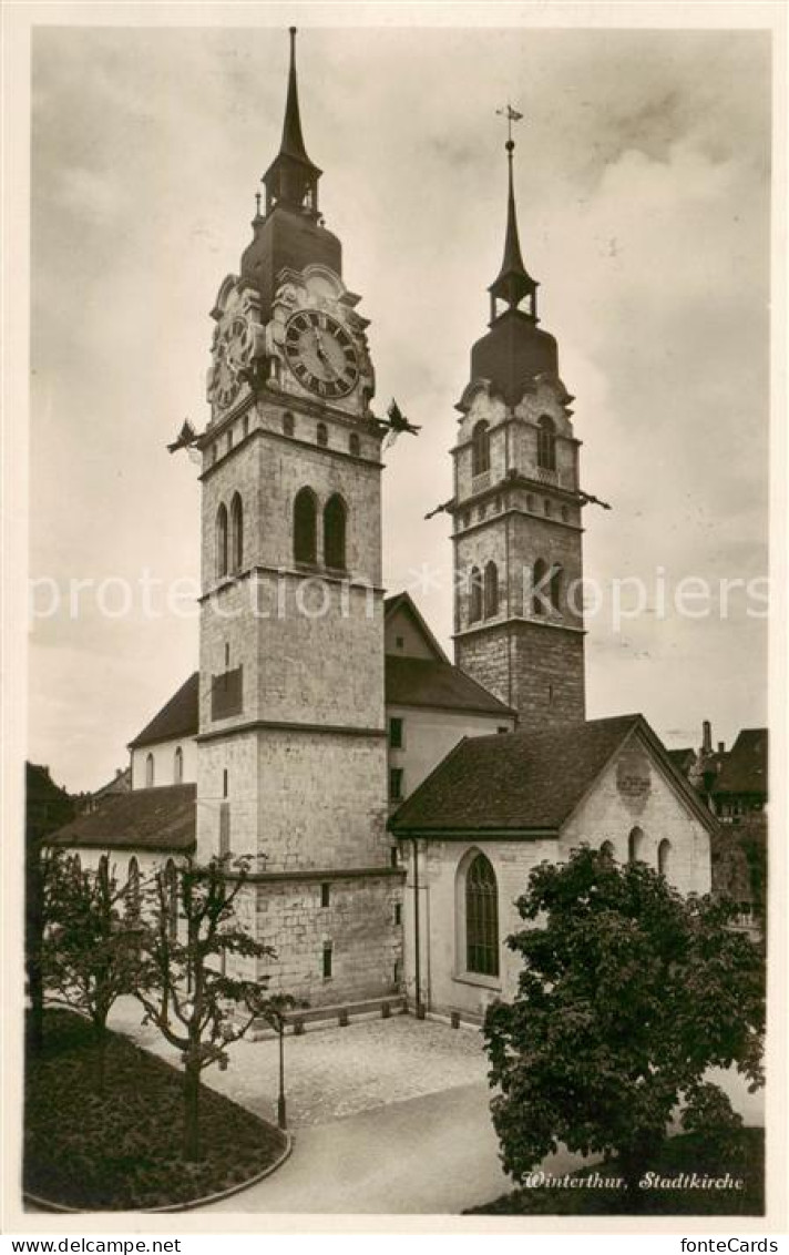 13810990 Winterthur  ZH Stadtkirche  - Autres & Non Classés