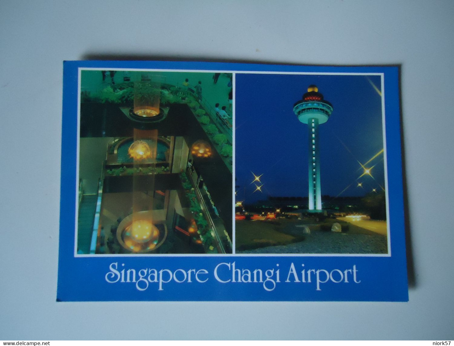 SINGAPORE POSTCARDS  AIRPORT   FOR MORE PURCHASES 10% DISCOUNT - Singapore