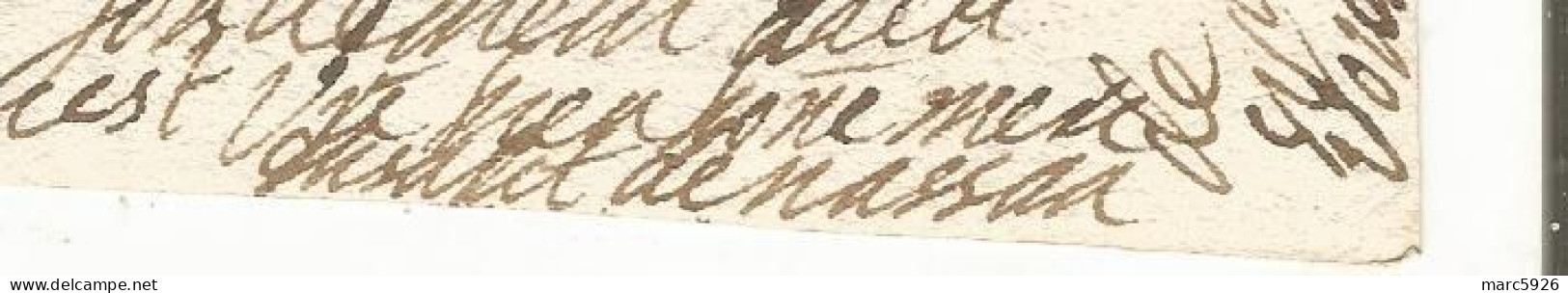 N°1969 ANCIENNE LETTRE DE ELISABETH DE NASSAU A SEDAN AU PRINCE DE SEDAN FREDERIC DATE 1619 - Historische Dokumente