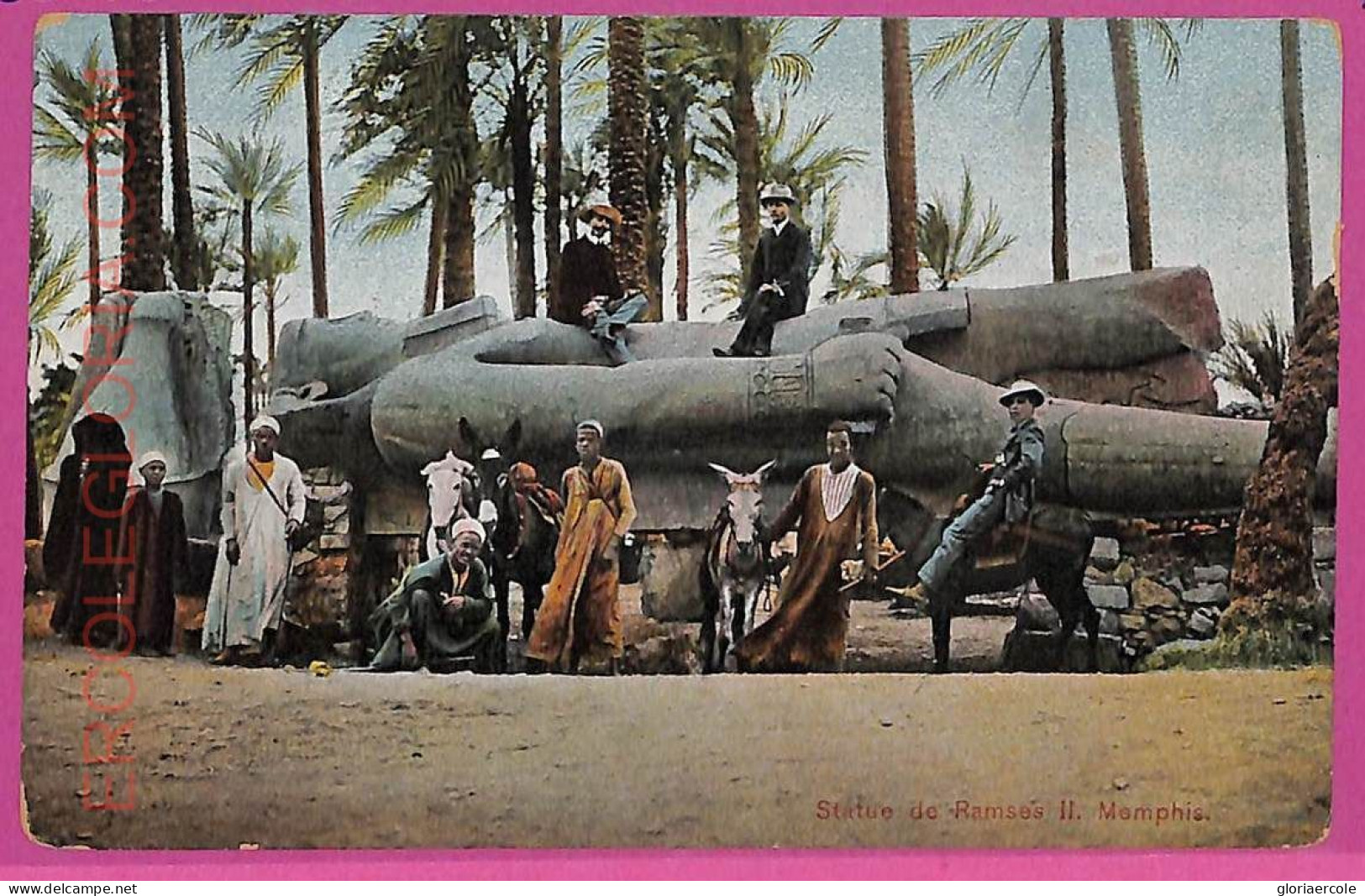 Ag2755 - EGYPT - VINTAGE POSTCARD -  Costumes, Ethnic - Costumi