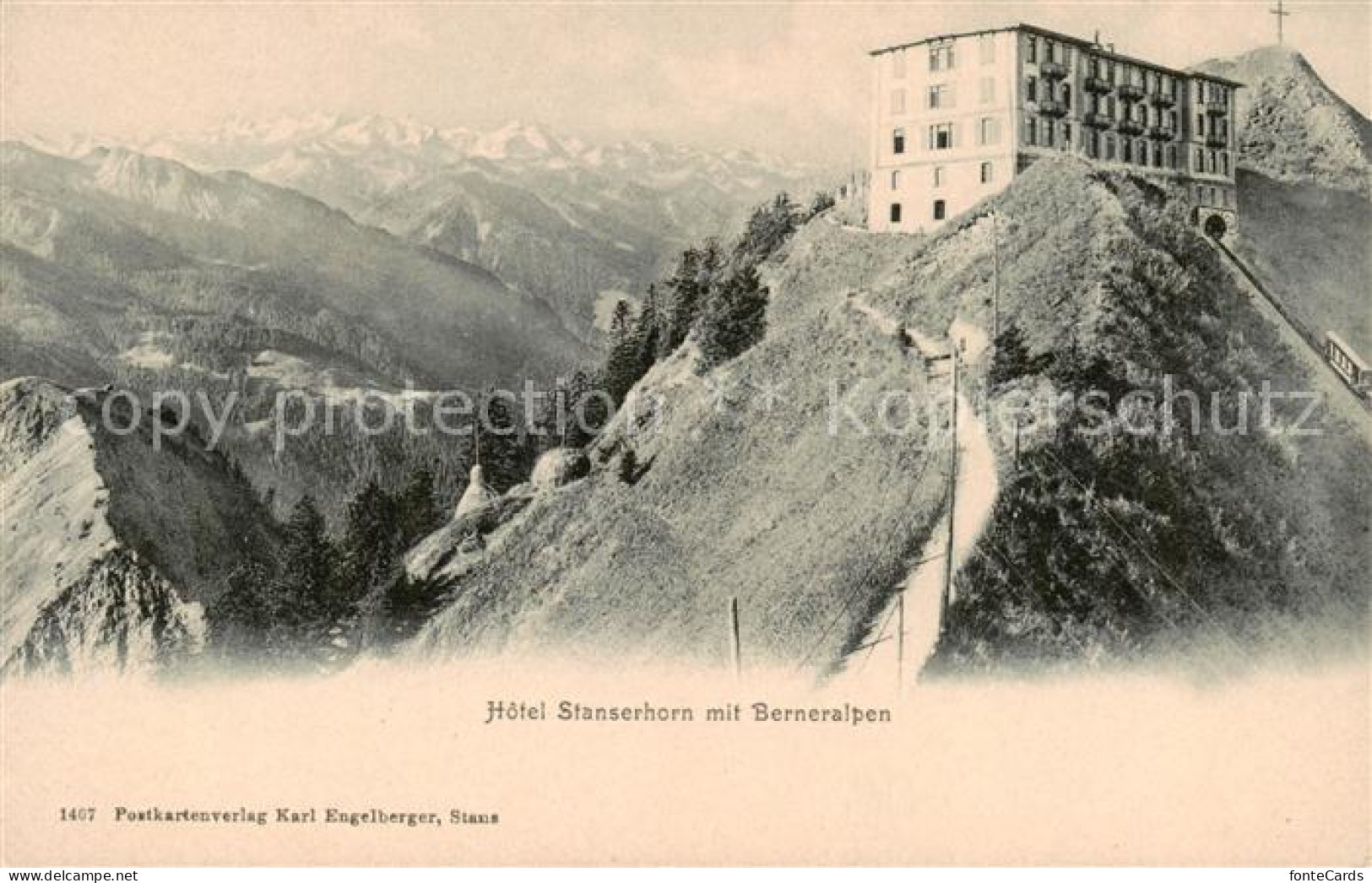 13809374 Stanserhorn NW Hotel Stanserhorn Mit Berneralpen  - Other & Unclassified