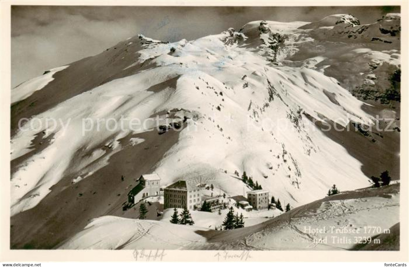 13808863 Titlis 3238m Engelberg OW Hotel Truebsee  - Sonstige & Ohne Zuordnung