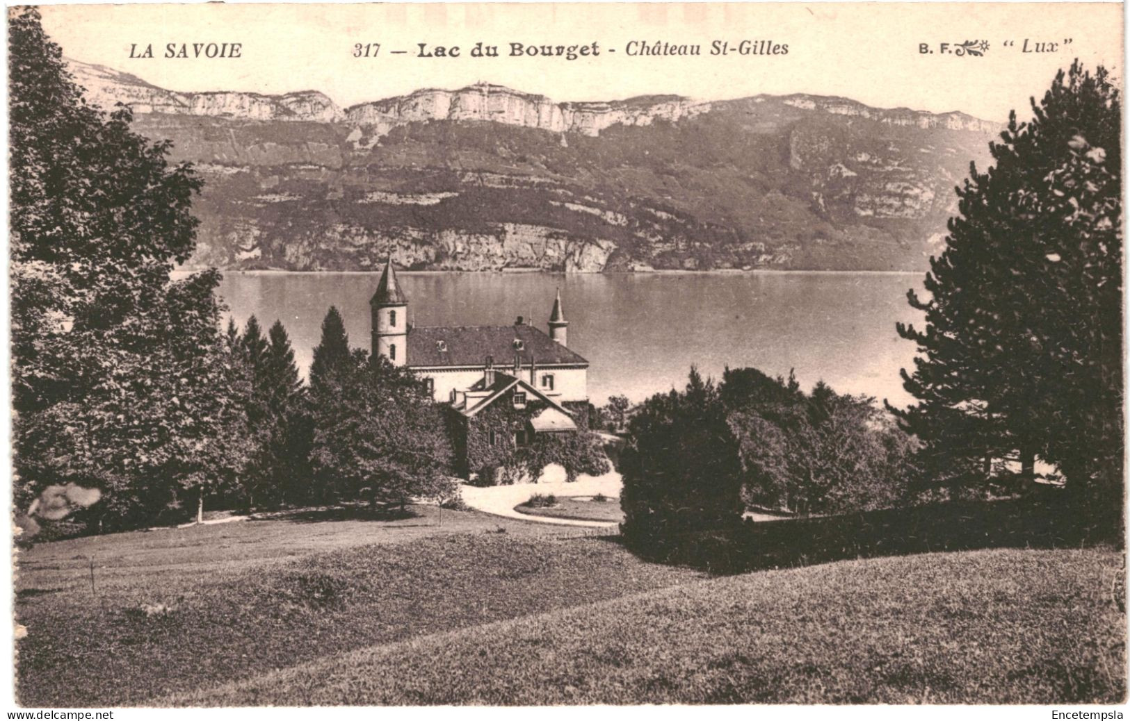 CPA Carte Postale France La Savoie   Lac Du Bourget Château Saint Gilles VM80005 - Autres & Non Classés