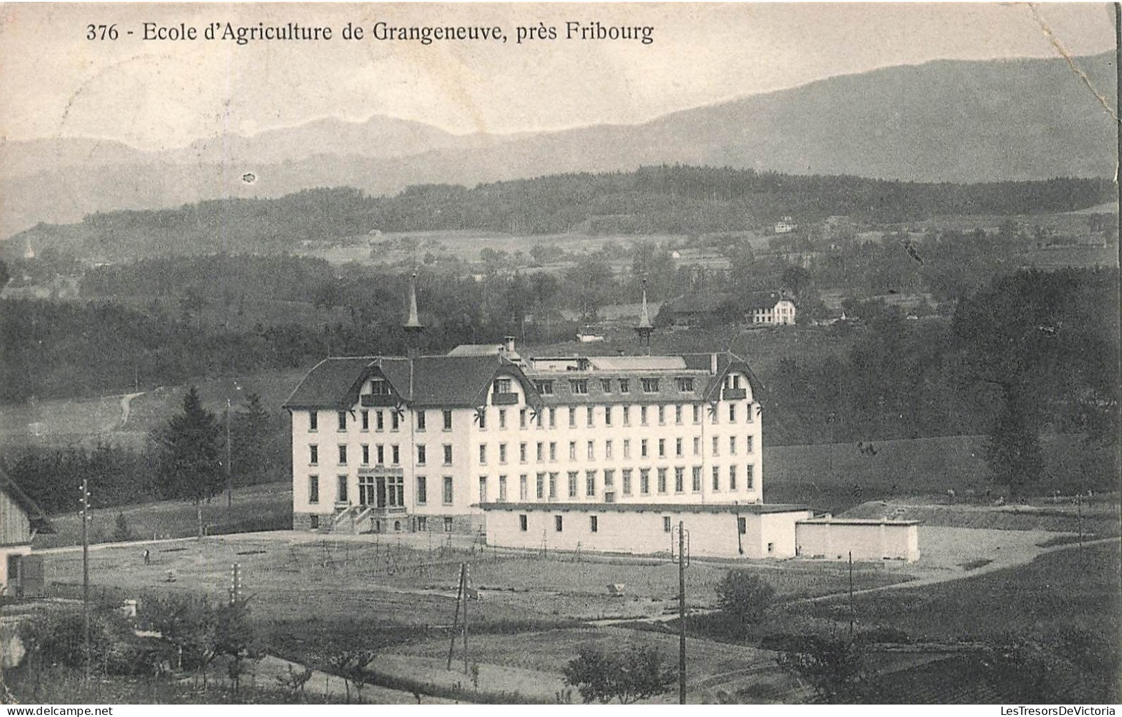 SUISSE - Près Fribourg - Ecole D'Agriculture De Grangeneuve - Carte Postale Ancienne - Sonstige & Ohne Zuordnung