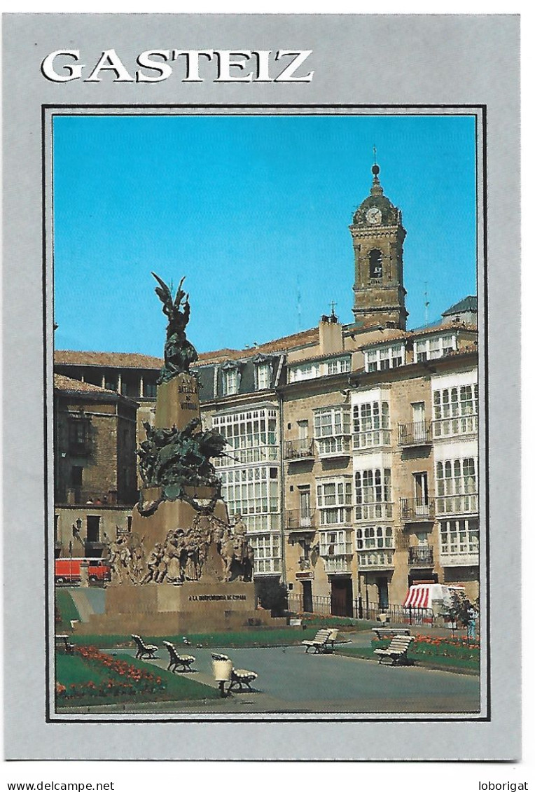 PLAZA DE LA VIRGEN BLANCA / VIRGIN MARY THE WHITE SQUARE.-  VITÓRIA-GASTEIZ.- ( ESPAÑA ) - Álava (Vitoria)