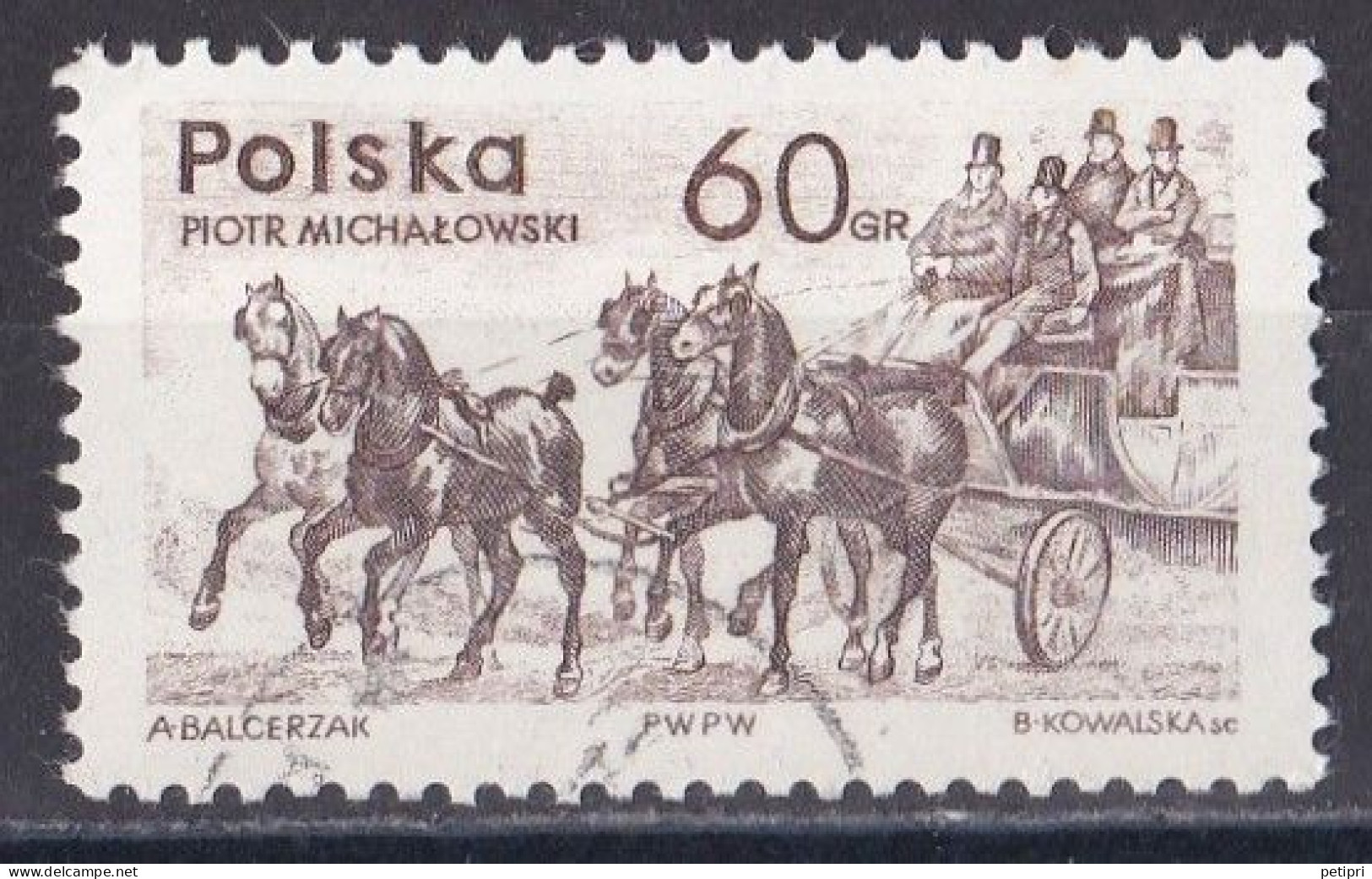 Pologne - République 1961 - 1970   Y & T N °  1480  Oblitéré - Used Stamps
