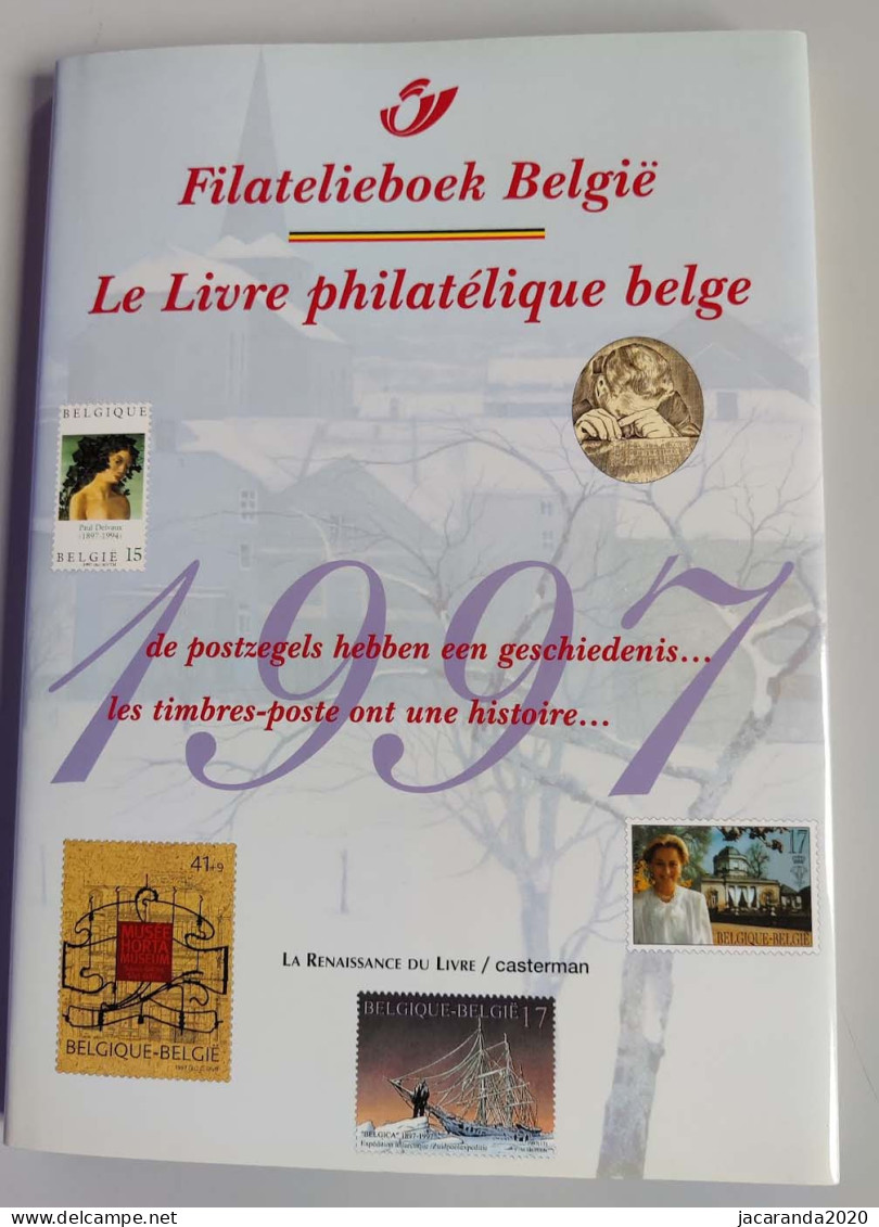 België 1997 - Filatelieboek - Met Zegels En GCB 1 -  Livre Philatélique - Avec Timbres Et GCB 1 - Annate Complete