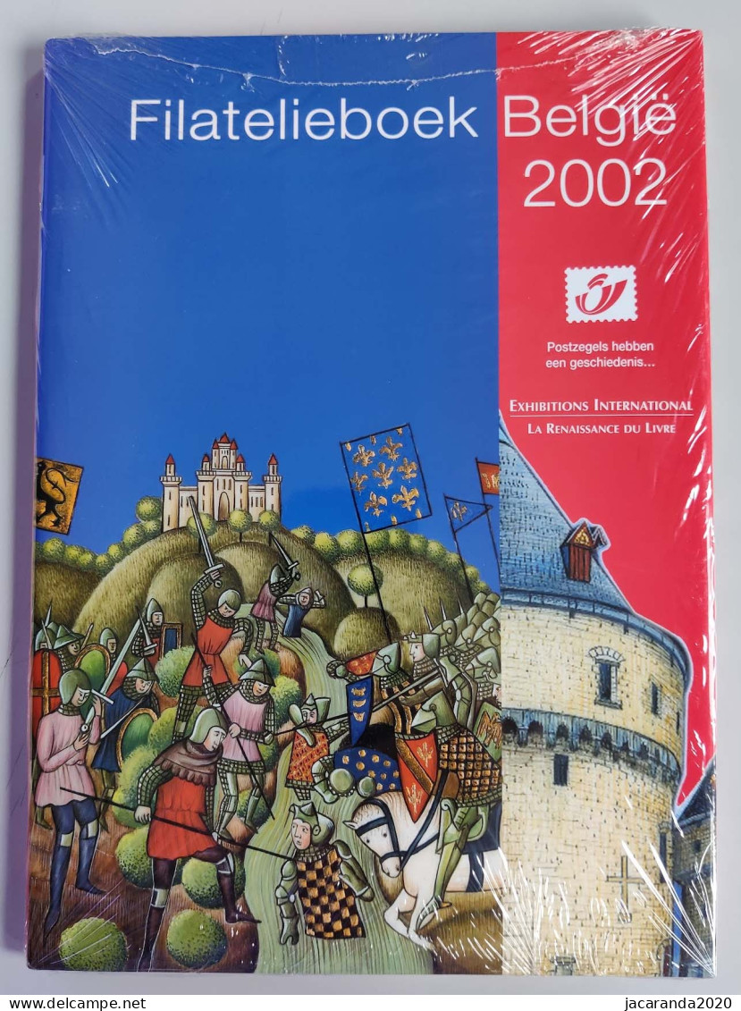 België 2002 - Filatelieboek - Met Zegels En GCB 6 - Geseald - Livre Philatélique - Avec Timbres Et GCB 6 - Scellé - Années Complètes