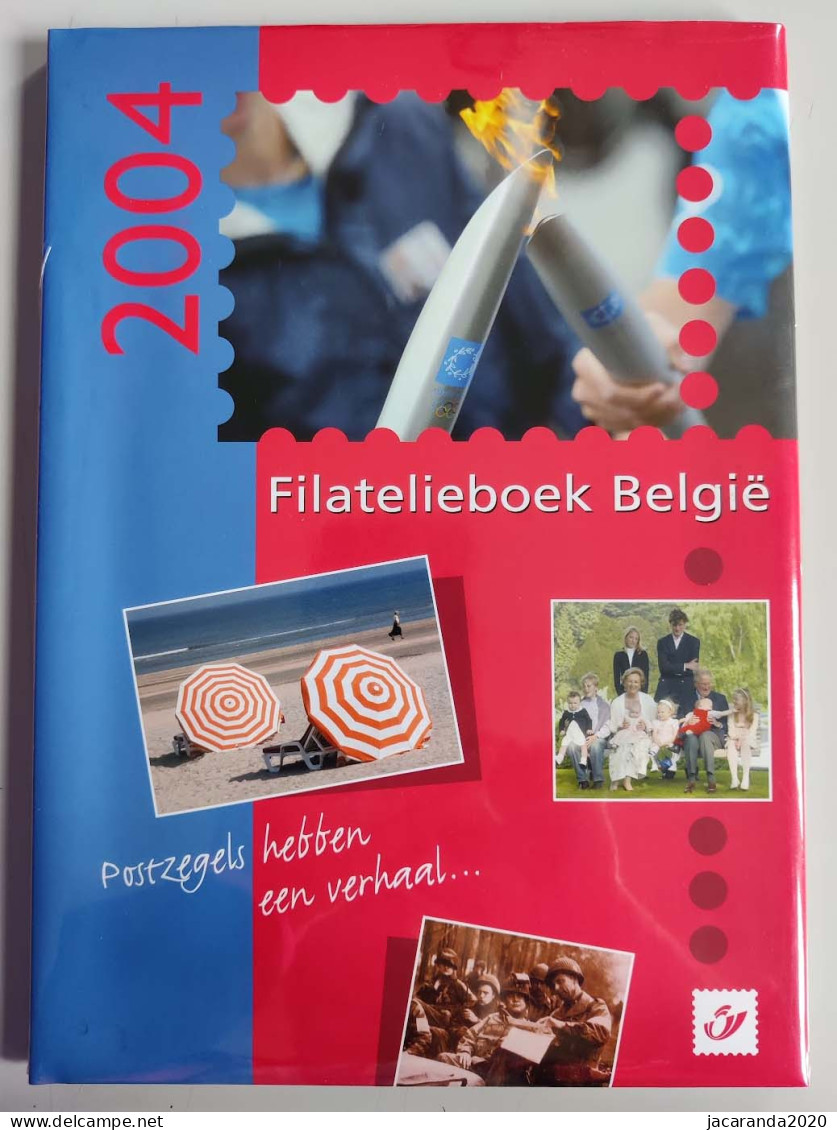 België 2004 - Filatelieboek - Met Zegels En GCB 8 - Geseald - Livre Philatélique - Avec Timbres Et GCB 8 - Scellé - Années Complètes