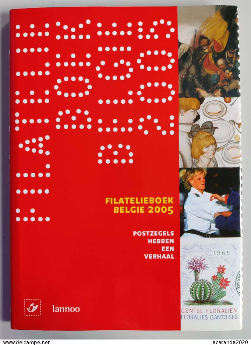 België 2005 - Filatelieboek - Met Zegels En GCB 9 -  Livre Philatélique - Avec Timbres Et GCB 9 - Jahressätze