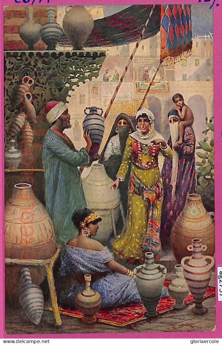 Ag2757 - EGYPT - VINTAGE POSTCARD -  Costumes, Ethnic - Costumi