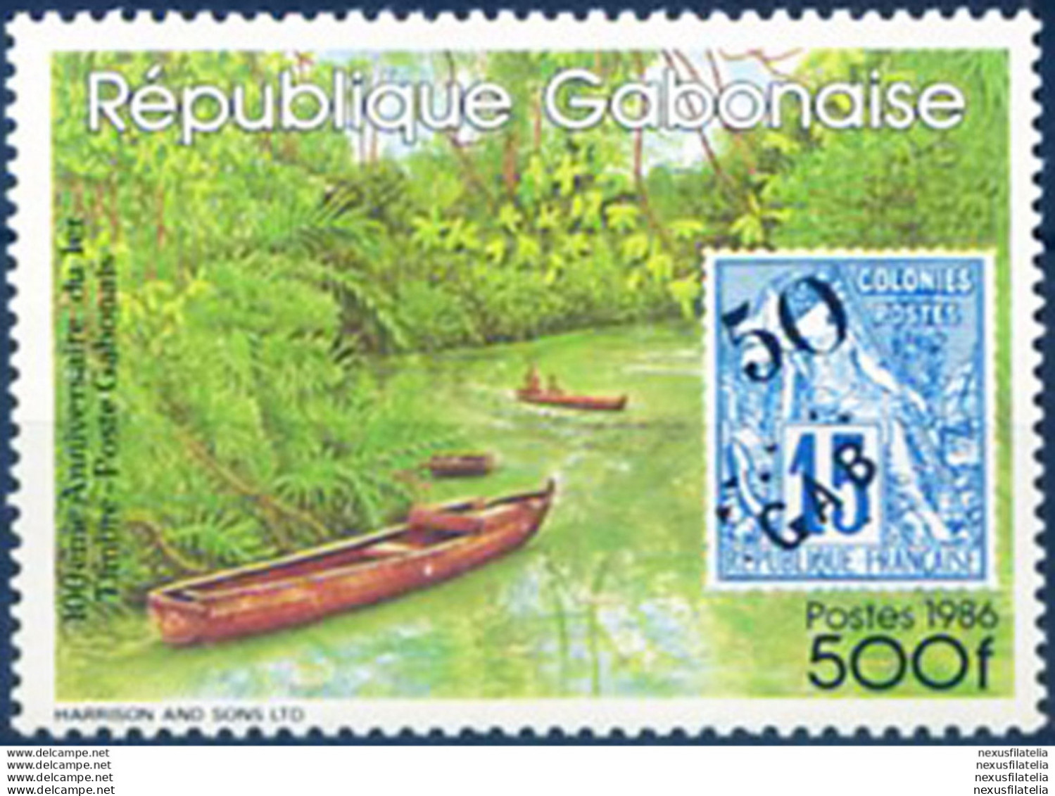 Piroghe 1986. - Gabon (1960-...)