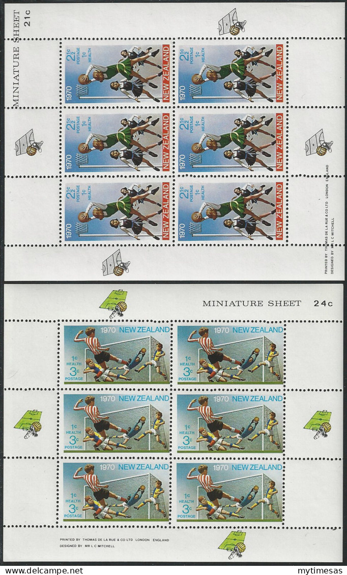 1970 New Zealand Public Health 2MS MNH SG N. 942 - Other & Unclassified