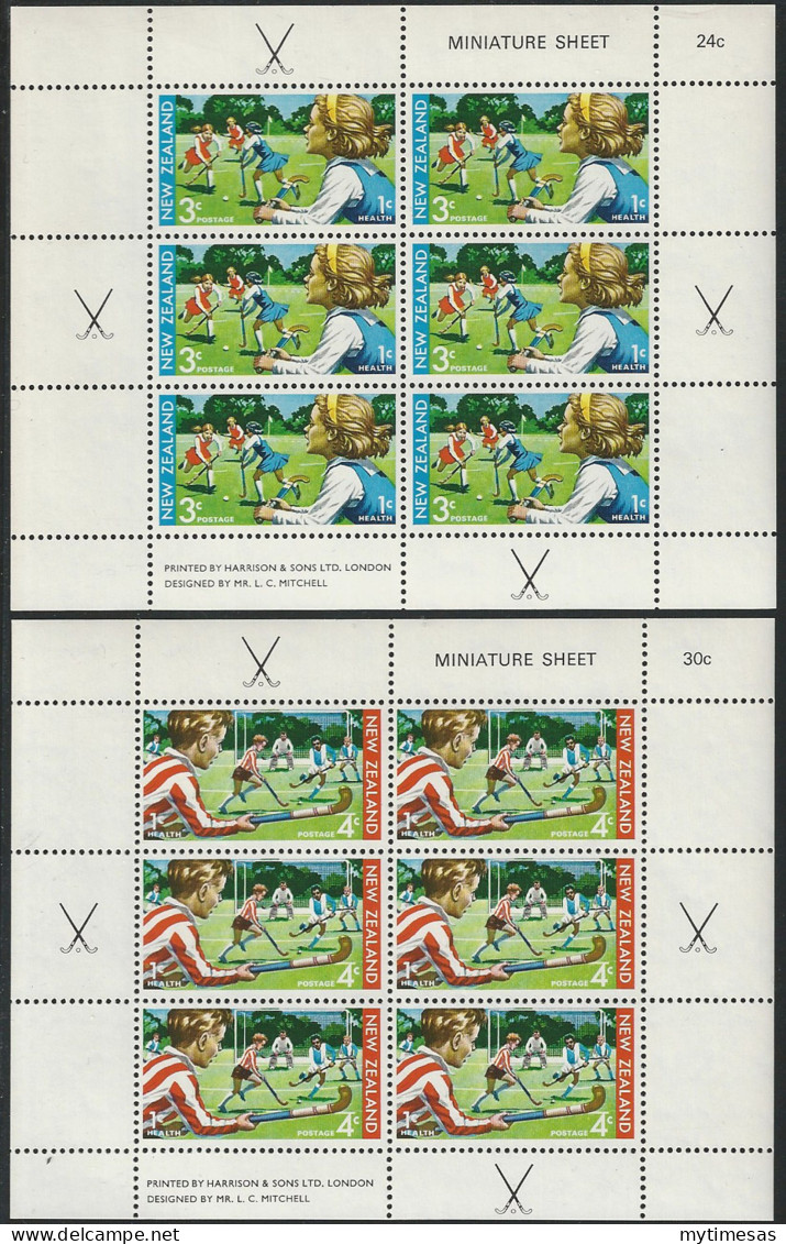 1971 New Zealand Public Healt 2MS MNH SG N. 963 - Andere & Zonder Classificatie