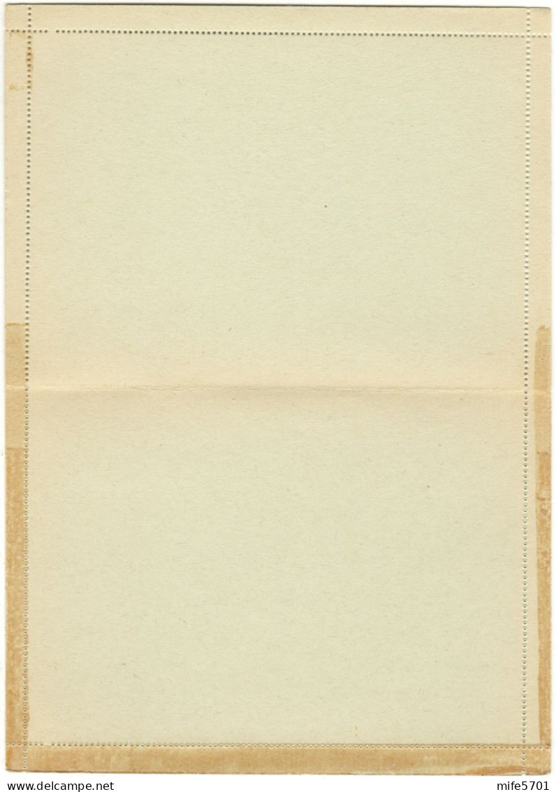 REPUBBLICA SOCIALE ITALIANA R.S.I. B37 - 1944 BIGLIETTO POSTALE TIPO 'MONUMENTI DISTRUTTI' DA C. 25 - NUOVO - Stamped Stationery