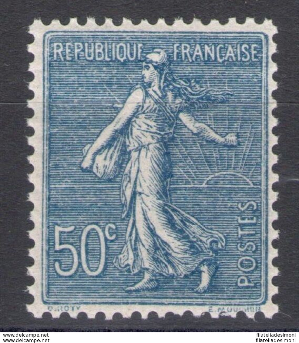 1921 FRANCIA   - N° 161 Seminatrice Su Fondo A Linee - MNH** - Autres & Non Classés