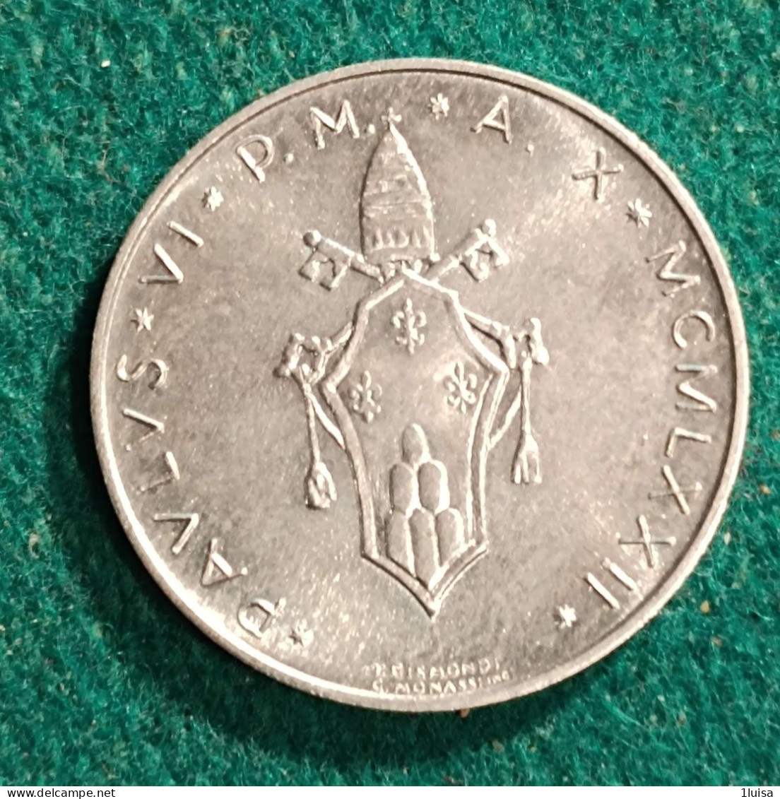 Vaticano 10 Lire 1972 - Vaticaanstad