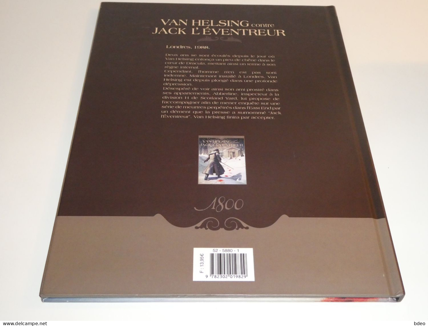 EO VAN HELSING CONTRE JACK L'EVENTREUR TOME 1 / TBE - Ediciones Originales - Albumes En Francés