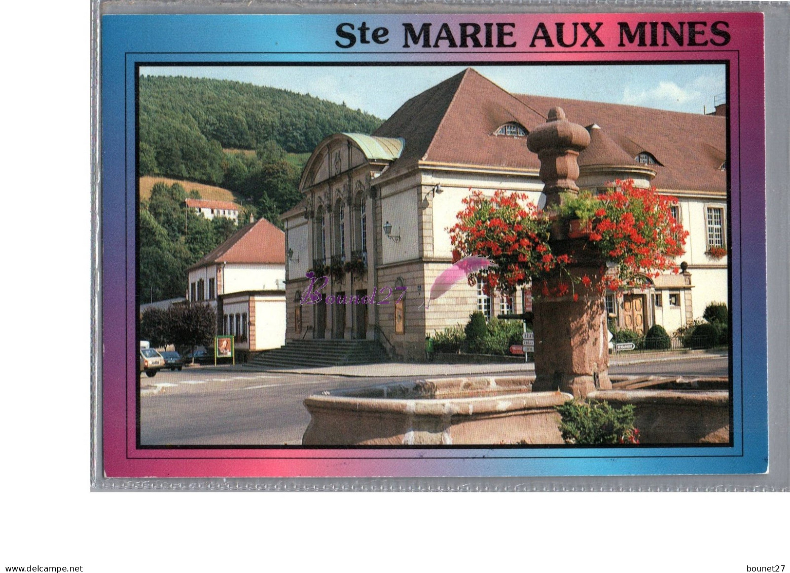 SAINTE MARIE AUX MINES 68 - Le Theatre La Fontaine Du Coeur  - Sainte-Marie-aux-Mines