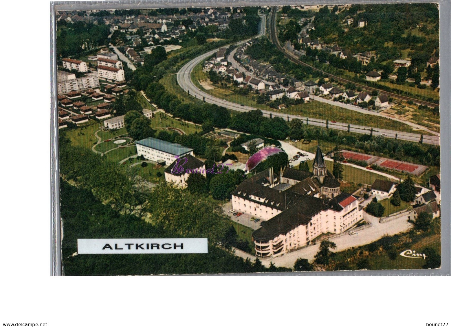 ALTKIRCH 68 - L'Hôpital St Morand Vue Aerienne  - Altkirch