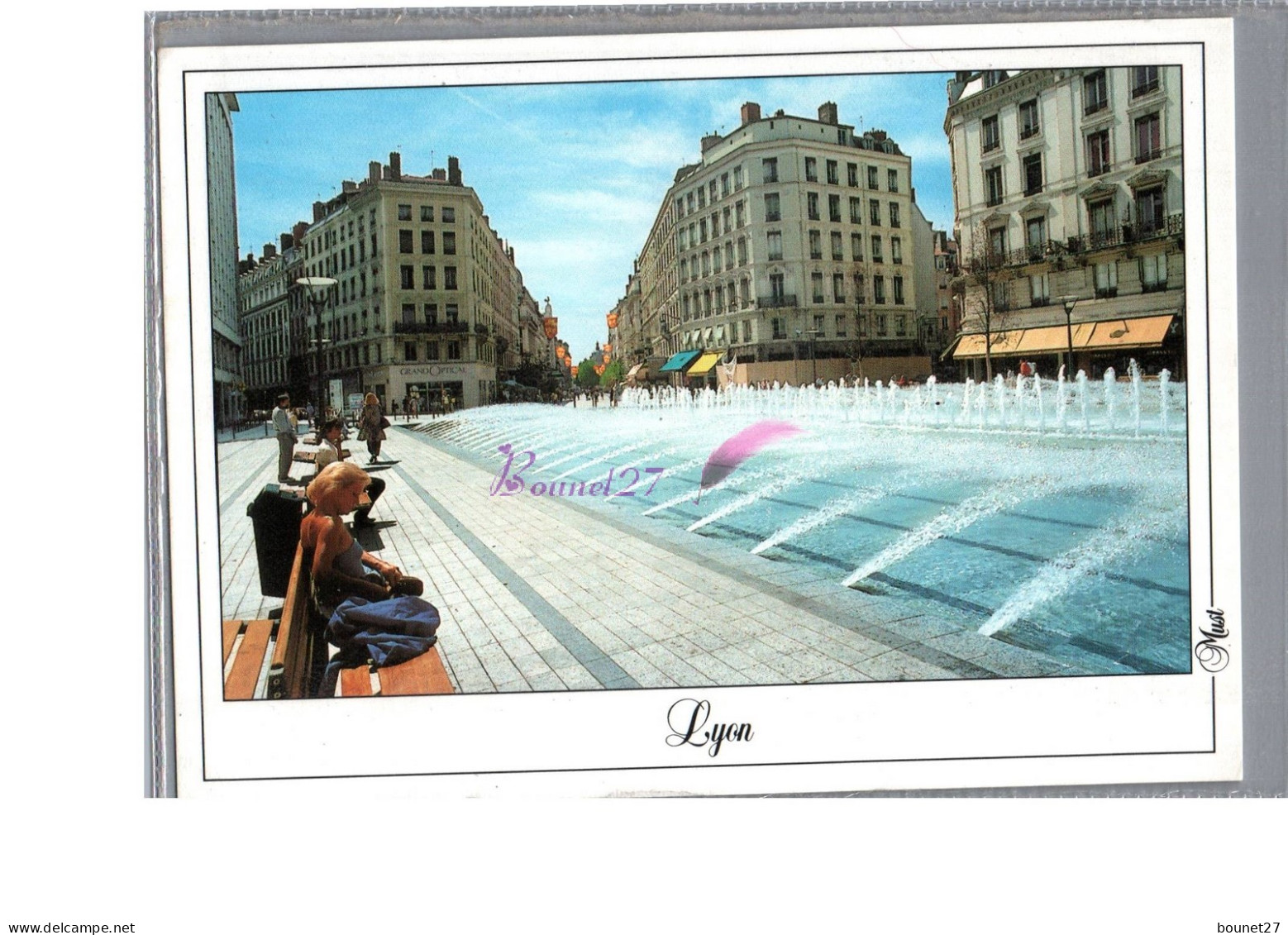 LYON 69 - La Fontaine Place De La République 1995 - Sonstige & Ohne Zuordnung