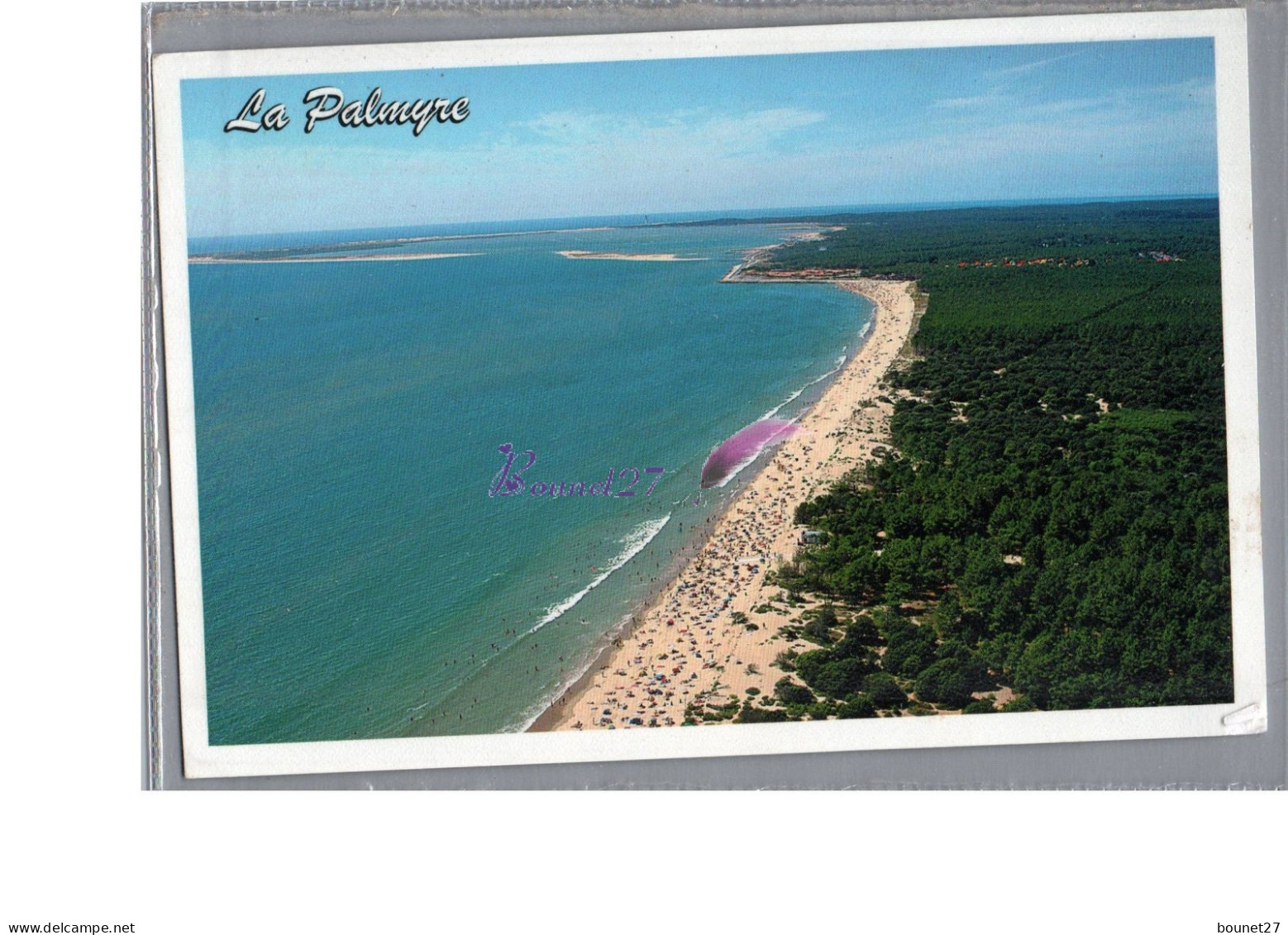 LA PALMYRE 17 - Vue Aerienne De La Plage De La Lède Det De Bonne Anse  - Andere & Zonder Classificatie