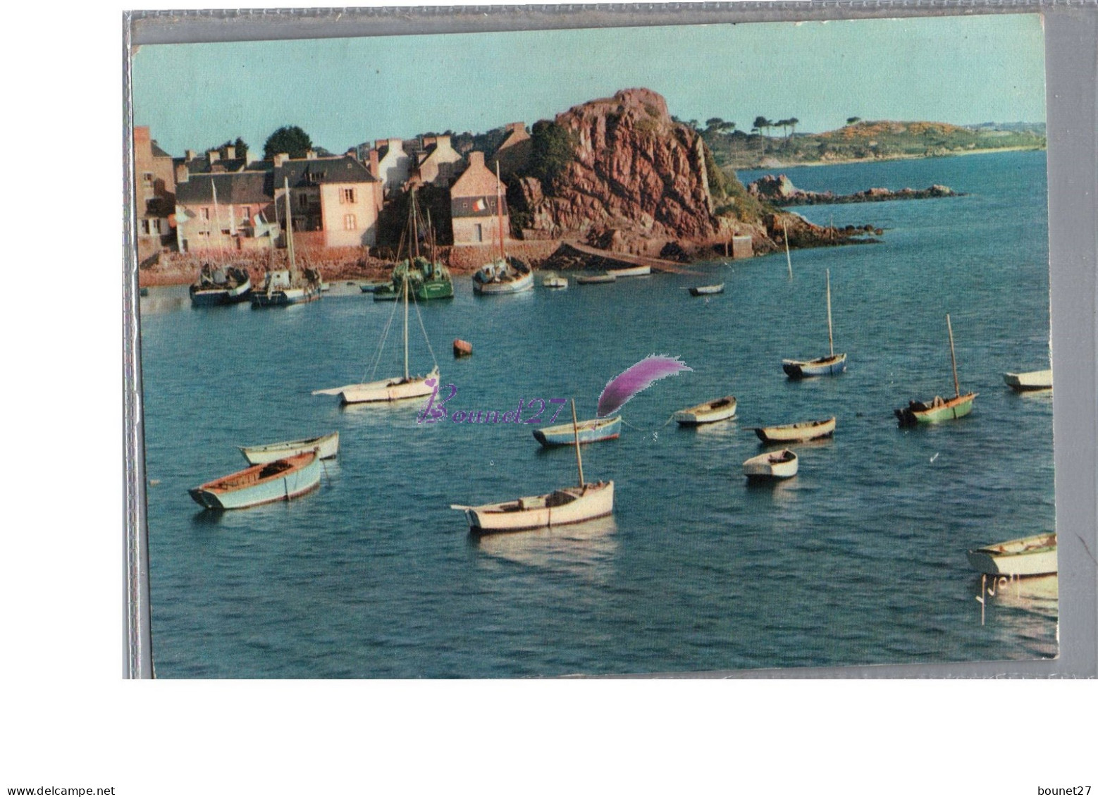 LOGUIVY DE LA MER 22 - Le Grand Rocher Port Bâteau Barque Pêche - Other & Unclassified
