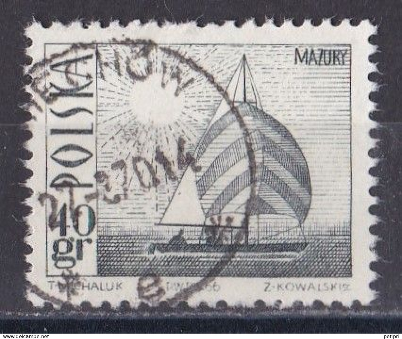 Pologne - République 1961 - 1970   Y & T N °  1557  Oblitéré - Oblitérés