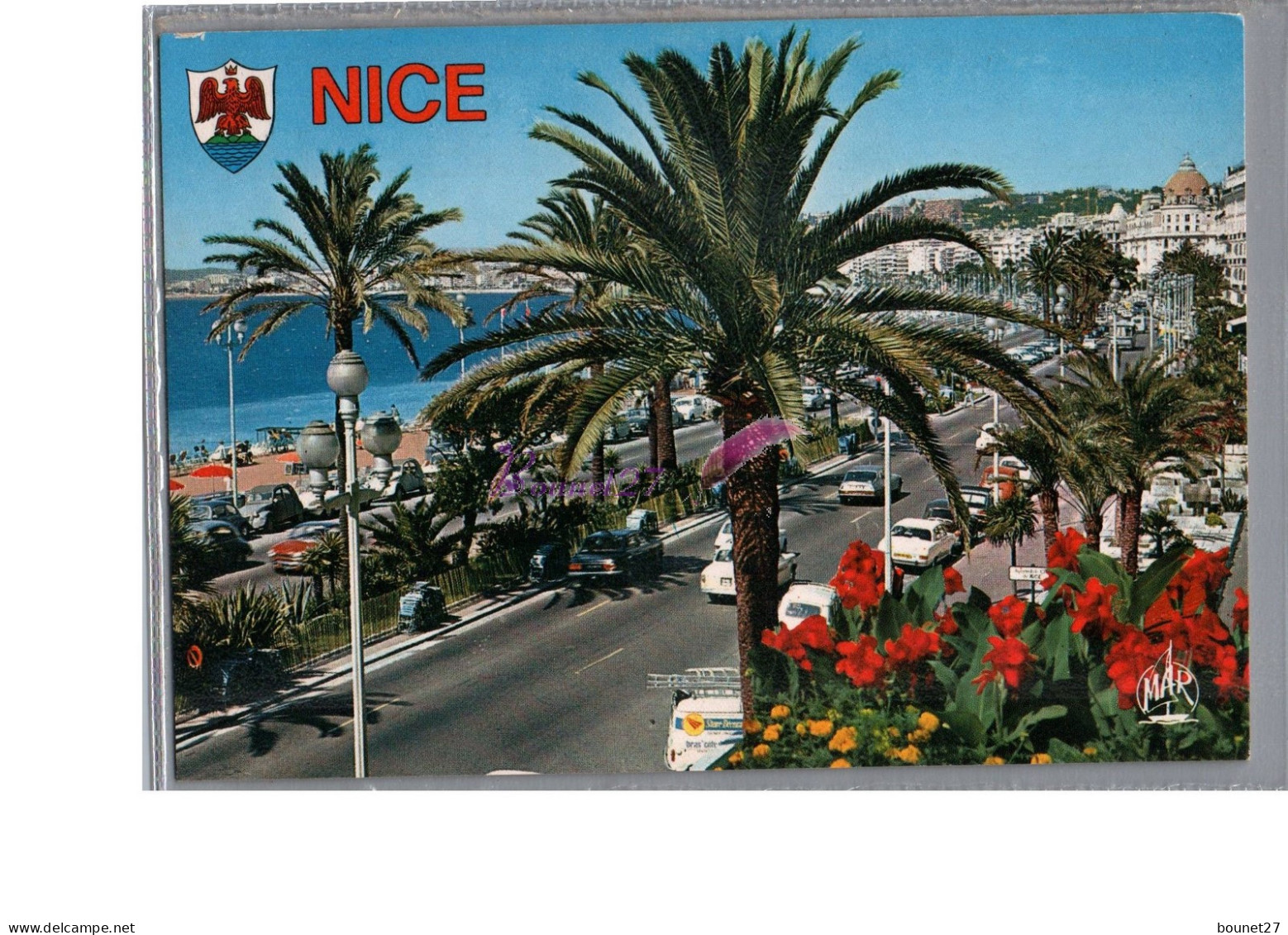 NICE 06 - La Promenade Des Anglais Carte Vierge - Parken En Tuinen