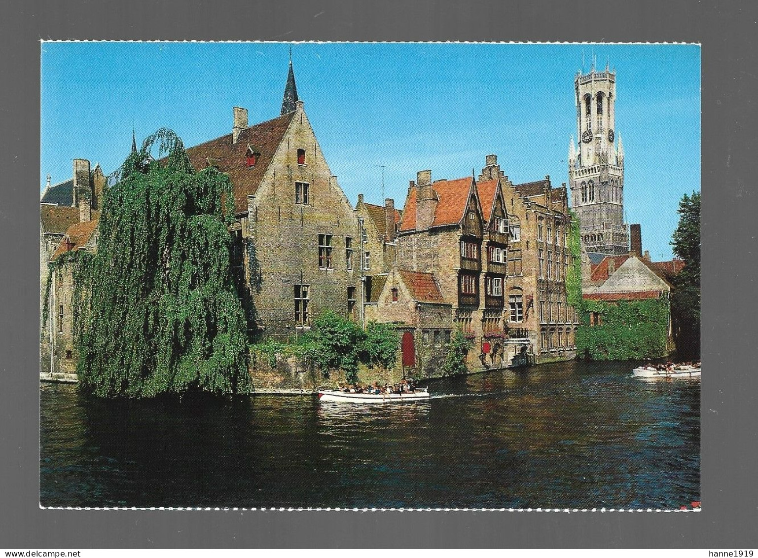 Brugge Rozenhoedkaai Foto Prentkaart Bruges Htje - Brugge