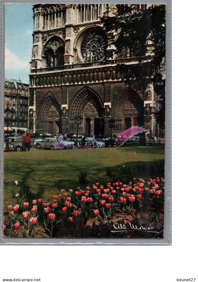 PARIS 75 - La Cathedrale Notre Dame De Paris 1968 - Notre Dame Von Paris