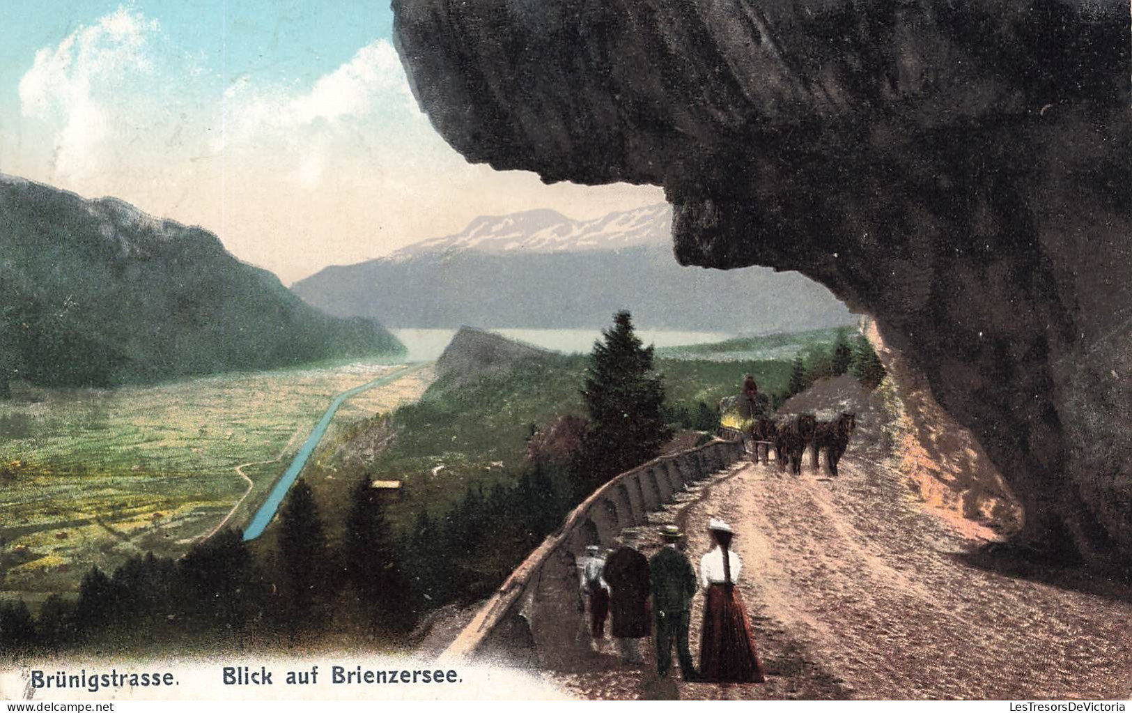 SUISSE - Berne - Blick Auf Brienzersee - Animé - Colorisé - Carte Postale Ancienne - Berna