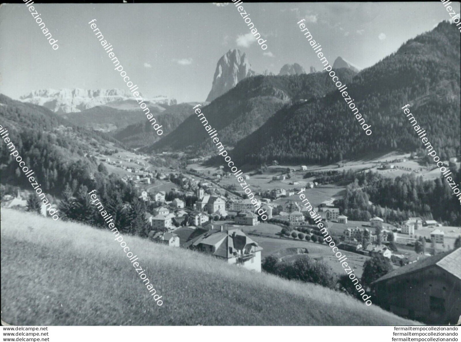 Be539 Cartolina Val Gardena Ortisei Verso Il Sassolungo Provincia Di Trento - Bolzano (Bozen)