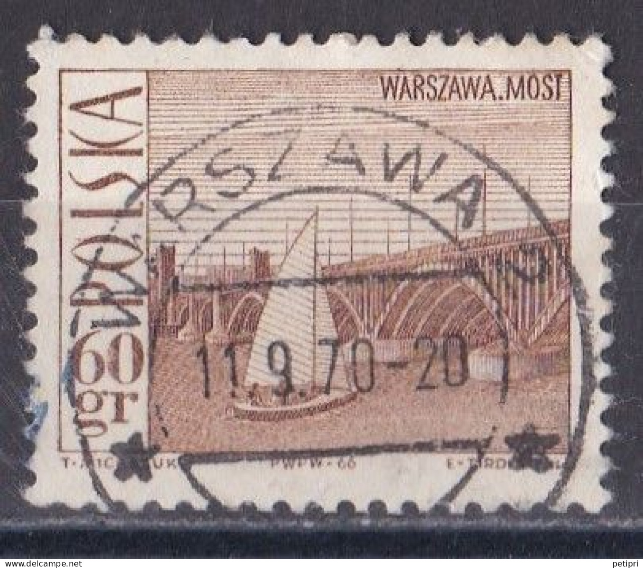 Pologne - République 1961 - 1970   Y & T N °  1559  Oblitéré - Gebruikt