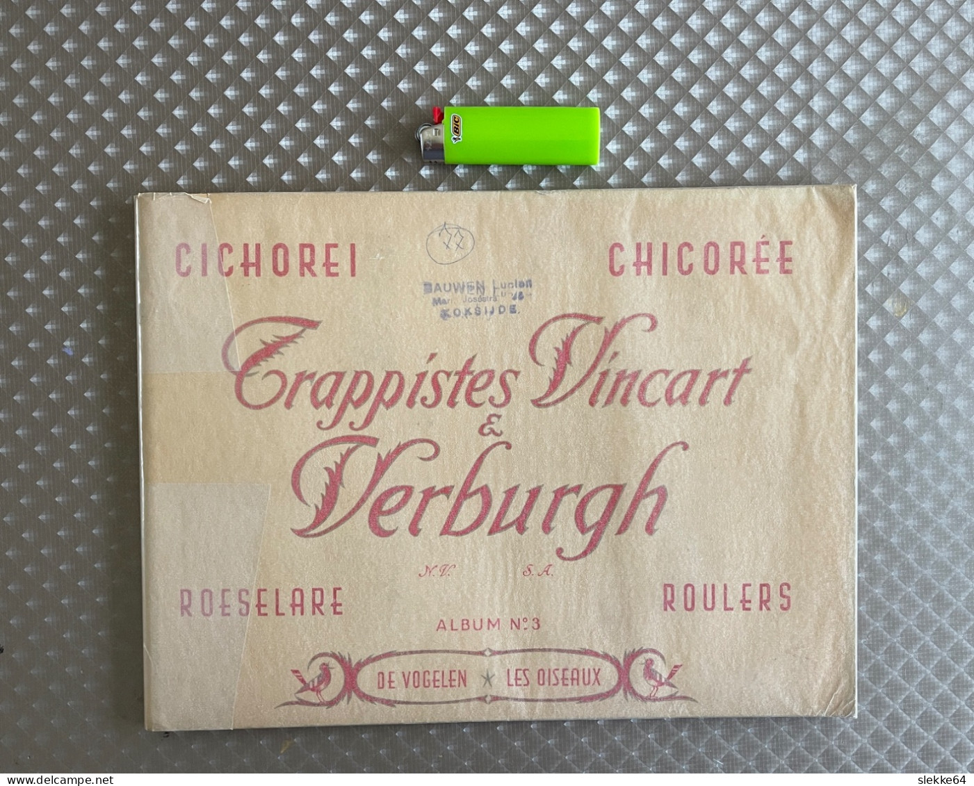 Roeselare: Chicorei Trappistes Vincart & Verburgh, 3de Album, Alle Plaatjes Aanwezig - Documents Historiques