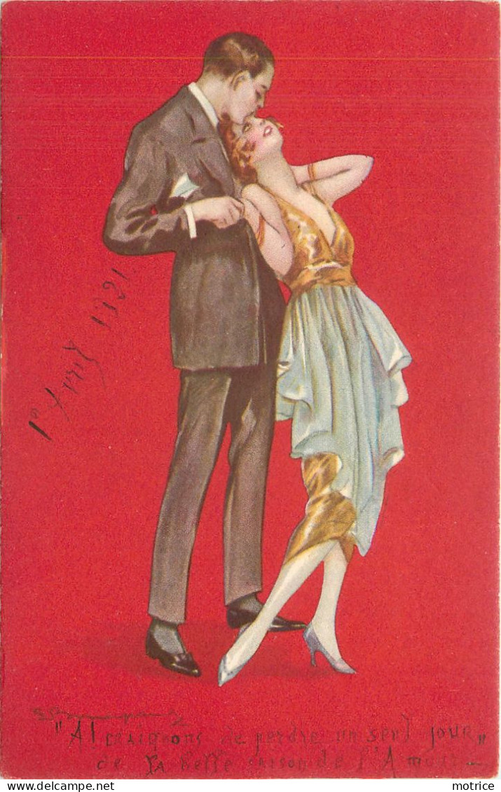 COUPLE - Carte Illustrée. - Koppels