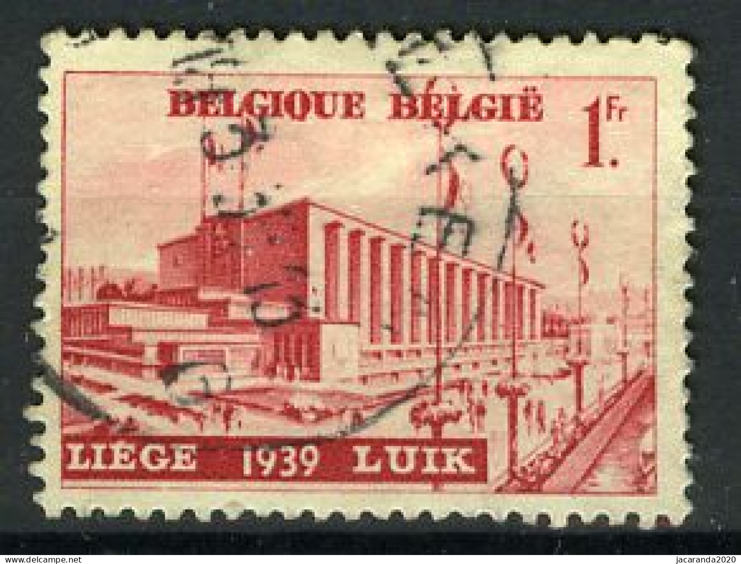 België 485 - Tentoonstellingspaleis - Gestempeld - Oblitéré - Used - Usados