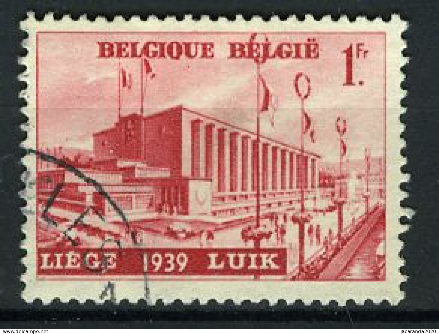 België 485 - Tentoonstellingspaleis - Gestempeld - Oblitéré - Used - Oblitérés