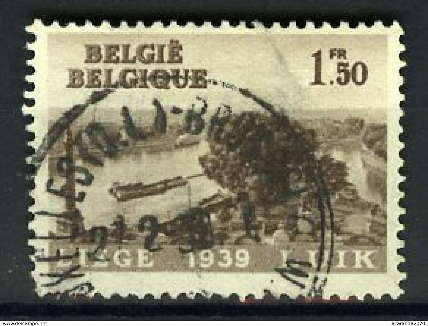 België 486 - De Maas Te Luik - Gestempeld - Oblitéré - Used - Usados