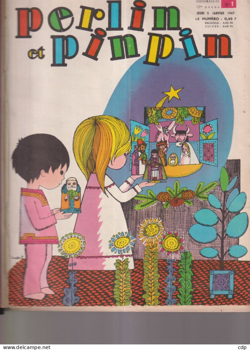 Reliure PERLIN Et PINPIN   1967 - Andere & Zonder Classificatie