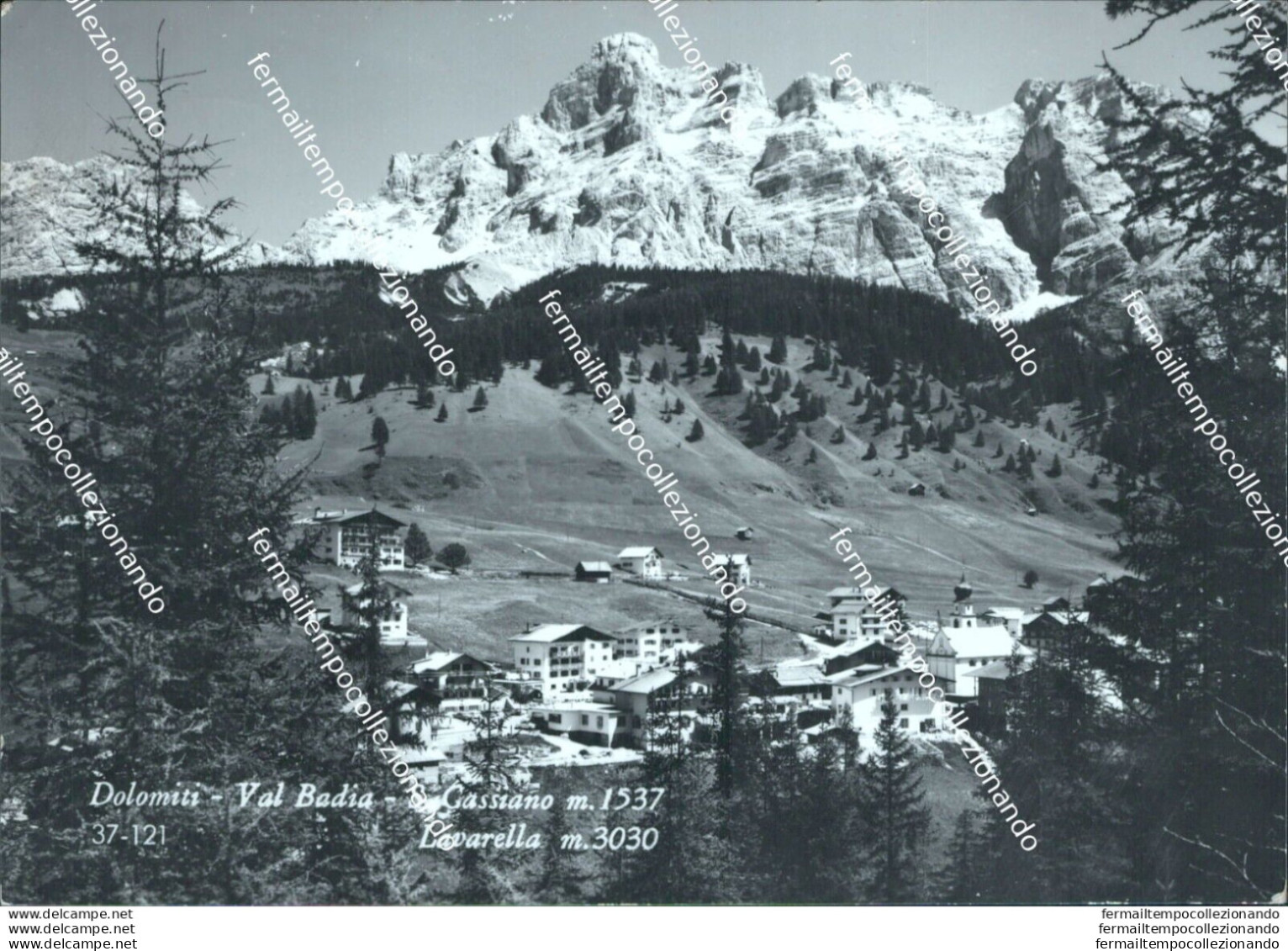 Bi554 Cartolina Dolomiti Val Badia S.cassiano Lavarella Provincia Di Bolzano - Bolzano