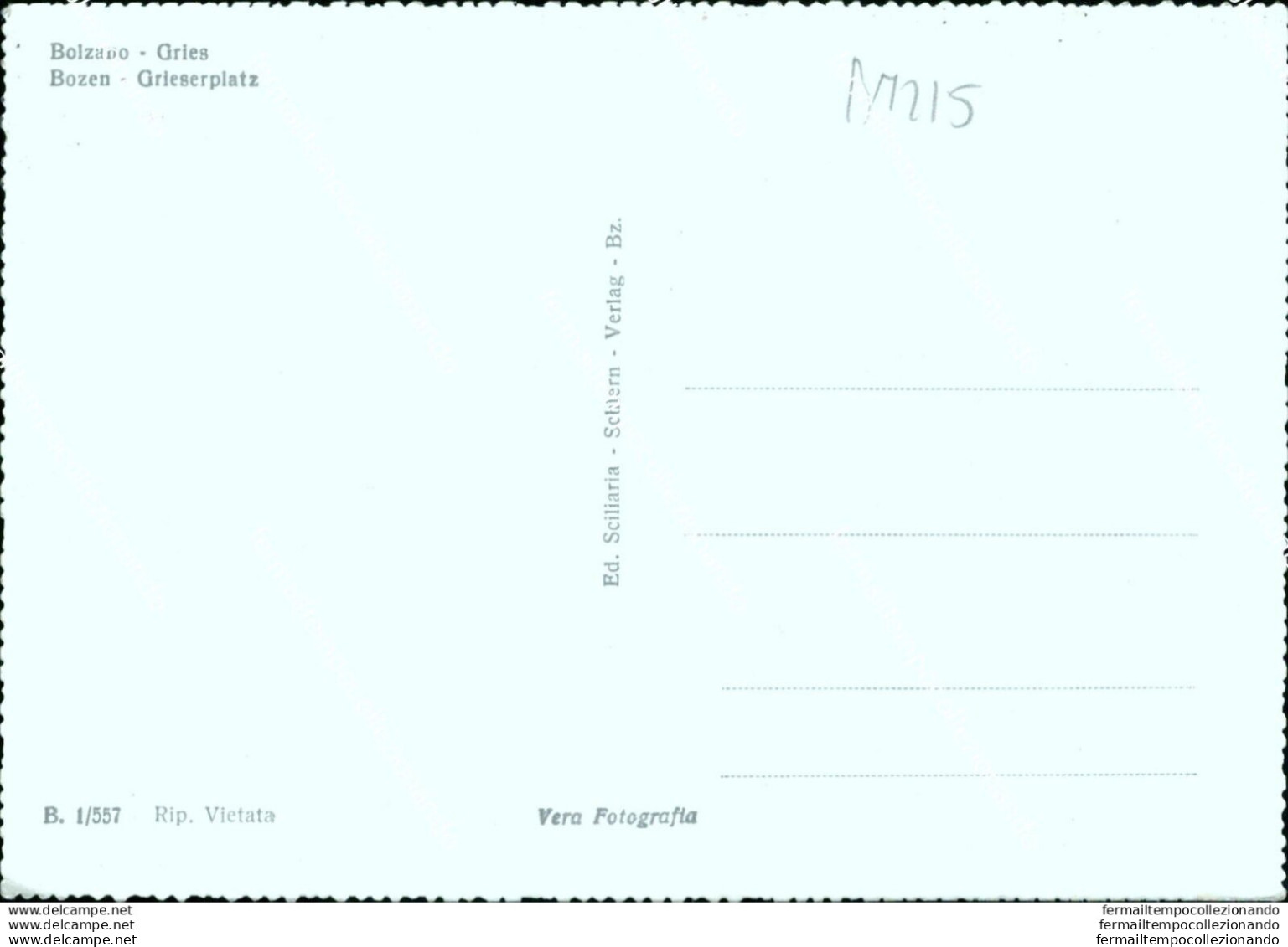 Bm215 Cartolina Bolzano Gries - Bolzano