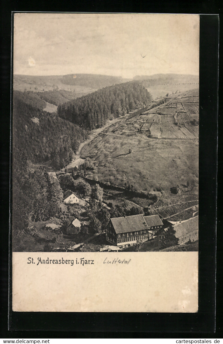 AK St. Andreasberg I. Harz, Blick Ins Luttertal  - St. Andreasberg