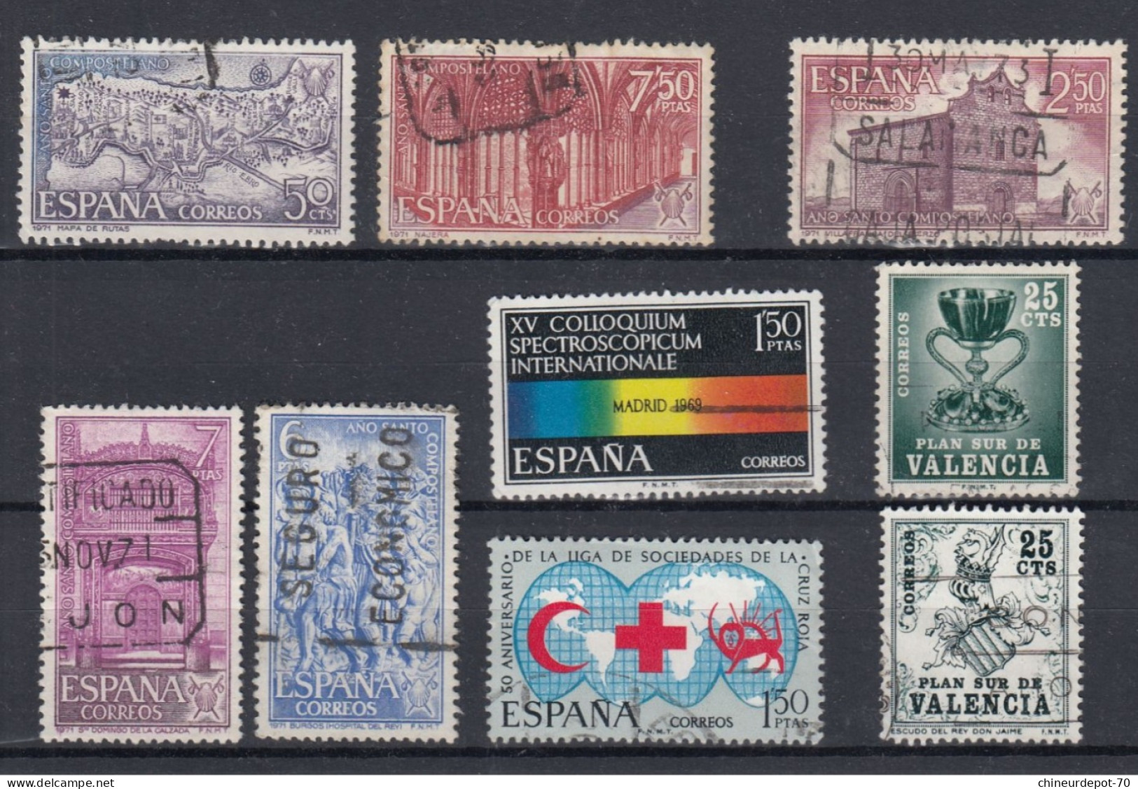 TIMBRES ESPANA ESPAGNE SPAIN NON Classés - Other & Unclassified