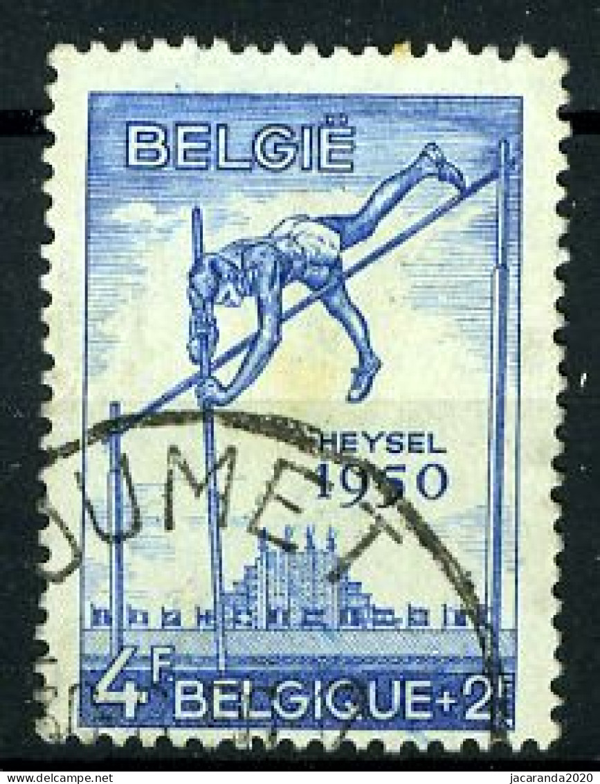 België 830 - Europese Atletiekkampioenschappen - Sport - Polsstokspringen - Gestempeld - Oblitéré - Used - Usados