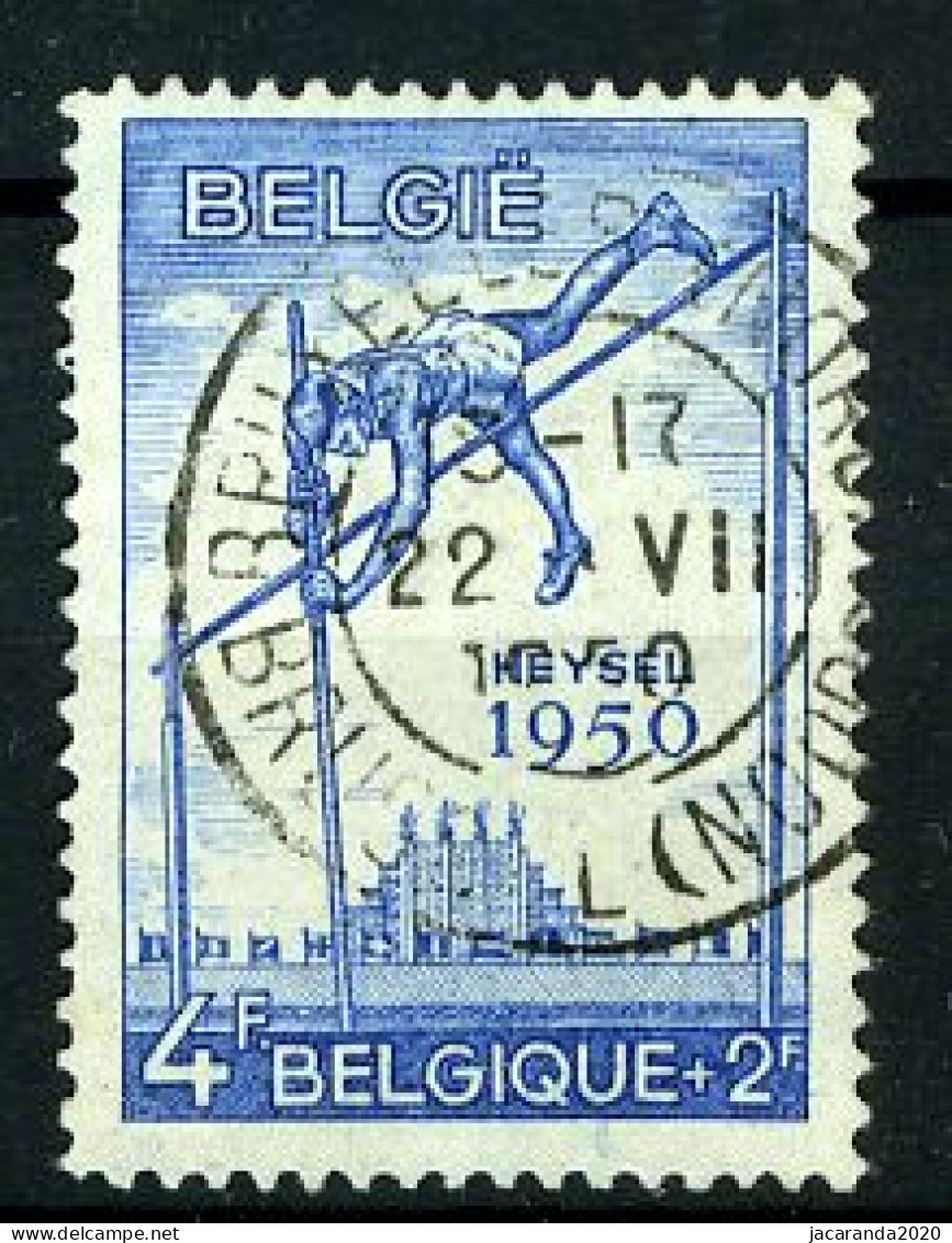 België 830 - Europese Atletiekkampioenschappen - Sport - Polsstokspringen - Gestempeld - Oblitéré - Used - Used Stamps