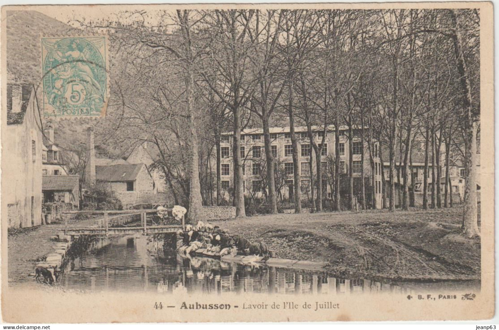 44 - AUBUSSON - Lavoir De L'Ile Juillet - Aubusson