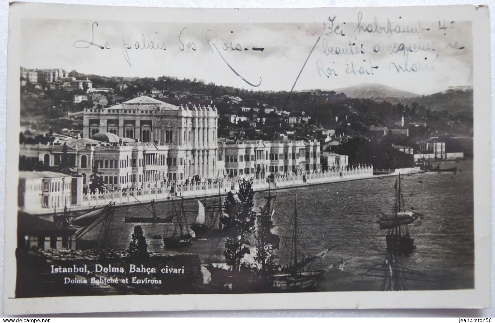 Istanbul, Dolma Bahce Civari - CPSM Photo 1937 - Turkije